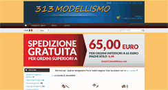 Desktop Screenshot of 313modellismo.com